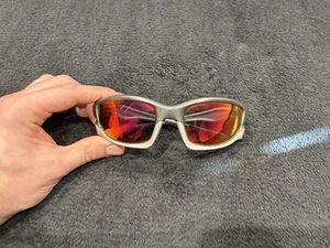 Oakley split jacket Sunglasses grey polarised lenses with hard case - Picture 1 of 8
