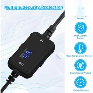 Type C 38W Car Charger Cable Fast Charging Adapter for Smartphones and Dashcams - Picture 1 of 12