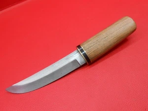 Cuchillo japonés hecho a mano personalizado Wootz lingote acero tanto madera de teca S999 - Imagen 1 de 17