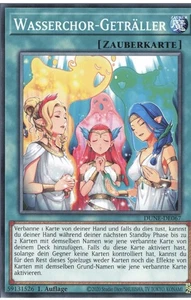 Yu-Gi-Oh! Karte - Wasserchor-Geträller DUNE-DE067 - Commen - Deutsch - Bild 1 von 1