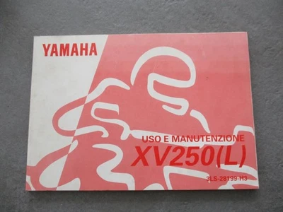 Bordbuch Fahrer-Handbuch Yamaha XV 250 L Uso e Manutenzione Bedienungsanleitung - Bild 1 von 4