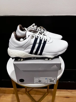 Zapatos de golf Adidas Tour 360 22 - blancos/azul marino - talla 8 - NUEVOS EN CAJA Foto 1 de 4