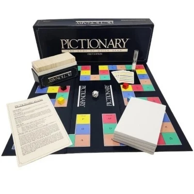 Pictionary The Game of Quick Draw Replacement Clue Cards - Image 1 of 2