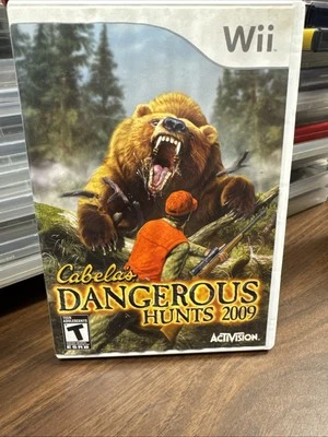 Cabela's Dangerous Hunts 2009 (Nintendo Wii, 2008) CIB Free Shipping In Canada - Image 1 of 3