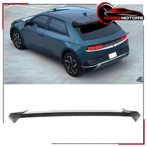 Alerón de techo para Hyundai Ioniq 5 IKON 22-24 ala ventana trasera brillo de labios negro ABS - Imagen 1 de 8
