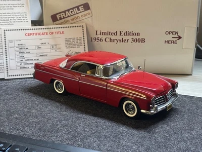 RARE - Danbury Mint Limited Edition 1956 Chrysler 300B, Mint, NIB, Title, Box - Image 1 of 4