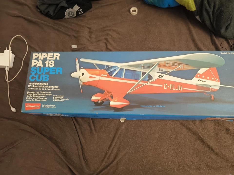 Graupner Piper PA-18 Super Cub Flugmodell 4641 - Bild 1 von 4