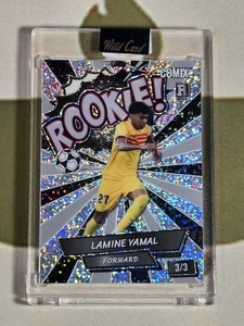 2024 Wild Card Comix Black Label Lamine Yamal 3/3 🔥 Rookie 🔥  - Picture 1 of 2