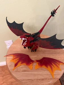 Lego Red black Dragon Fantasy Era Castle Kings seige - Picture 1 of 5