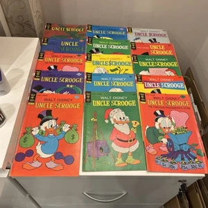 Vintage Gold Key Walt Disney Uncle Scrooge Comic Bundle Job Lot - Imagen 1 de 19