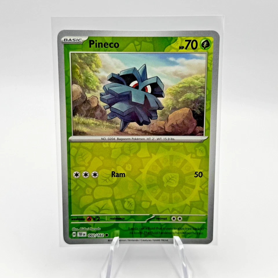 Pineco 002/162 Sv05: Temporal Forces Reverse Holo - Image 1 of 1