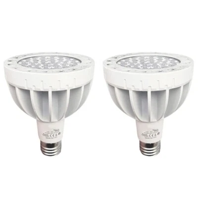2X LAMPADINA LED PAR30 E27 35W LAMPADA FARETTO INCASSO LUCE CALDA E NATURALE - Immagine 1 di 4