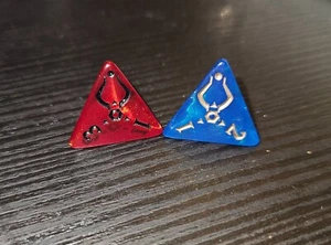 MTG Magic the Gathering Amonkhet Hour of Devastation Bolas Dice d4 (Lot of 2) - Picture 1 of 1