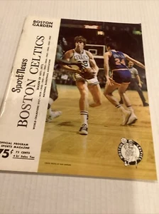 19 Novembre 1971 Programma Celtics Vs S.F Guerrieri Con Foglio Score - Foto 1 di 9