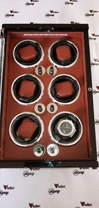 Watch Winder for Automatic 6 Watches.lights up blue .4 setting for each watch - Picture 1 of 13