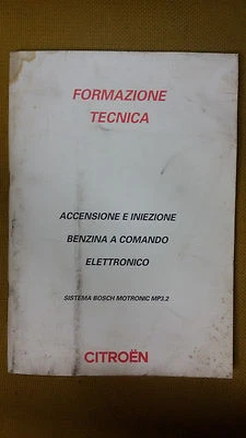 Manuale Officina CITROEN Formazione Tecnica SISTEMA BOSCH MOTRONIC MP3.2  ZX 16V - Immagine 1 di 4