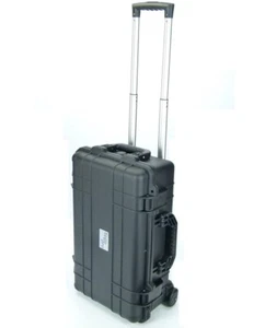 Strahlwasserdichtes Outdoor Kunststoff Koffercase 56x35x23cm Gr 1 Rollen Trolly - Bild 1 von 12