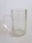 Vintage Glass Beer Faceted Mug 0.5 liter