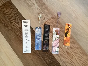 Vtg Bookmarks LOT Beijing 2008, Unicorn, Ghandi, & Reader’s Services & More - Bild 1 von 5