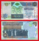 LIBIA LIBYA 20 Dinars dinares 2002 Commemorative Pick 67a SC  /  UNC