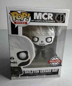 FUNKO POP! - SKELETON GERARD WAY 41 ☆ My Chemical Romance ☆ Special Edition 2019 - Imagen 1 de 6