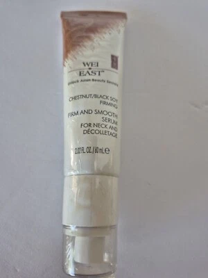 Suero asiático Wei East castaño/soja negra tratamiento suave firme escote cuello Foto 1 de 3