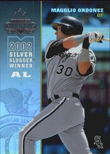 2003 Donruss Champions Holo-Foil White Sox Baseball Card #61 Magglio Ordonez /25