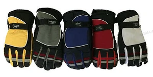 New Women's Ski Gloves Winter Snow Insulated Waterproof Warm One Size Fits Most - Picture 1 of 15