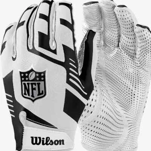 Wilson NFL STRETCH FIT YOUTH FOOTBALL RECEIVERS GLOVES WF6002801YH MSRP $25 - Picture 1 of 1