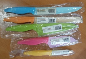 Idea regalo - Set 5 Coltelli INOX BRANDANI - NUOVO - Foto 1 di 6