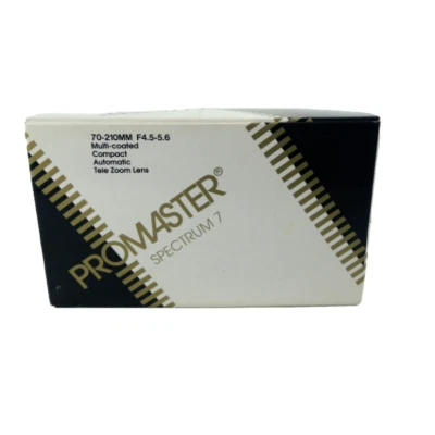 New Promaster Spectrum 7 70-210mm f4.5-5.6 Compact Automatic Tele Zoom Lens - Image 1 of 4