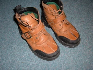 RALPH LAUREN POLO ~Tyrek~ Boys Winter boots 90485 J204-1209 size 13.5 - Picture 1 of 7