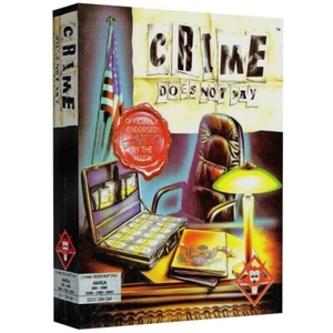 RARO Crimen No Paga por Titus para Commodore Amiga - NUEVO - SELLADO - Imagen 1 de 3