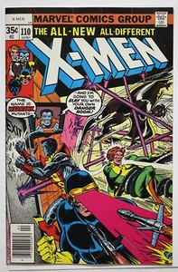 X-Men #110 1978 Marvel Comics High Grade Chris Claremont Dave Cockrum - Picture 1 of 10