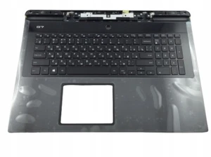 GENUINE Palmrest UKRAINIAN Keyboard BACKLIT Dell G7 17 7790 PH25T 0YW0N 4Y93P - Afbeelding 1 van 12