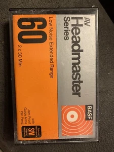 BASF AV HEADMASTER 60 cinta usada que se vende en blanco lote de 11 - Imagen 1 de 3
