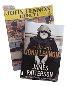 The Last Days of John Lennon Hard Cover & BONUS John Lennon Tribute Magazine - Imagen 1 de 7