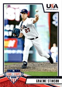 Graeme Stinson 2019 Panini USA Stars & Stripes Baseball -  #98 - USA