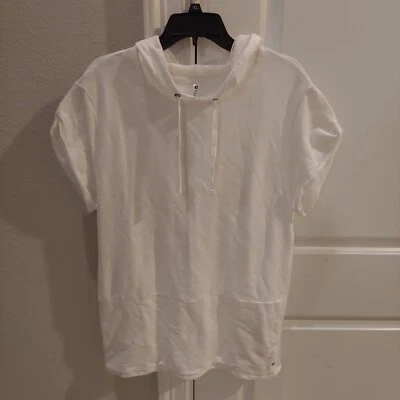 Fabletics Womens Sleeveless Pullover Mesh Hoodie Size XL - Image 1 of 3