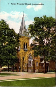 Postkarte Parker Memorial Church, Anniston, Alabama, AL - Bild 1 von 2