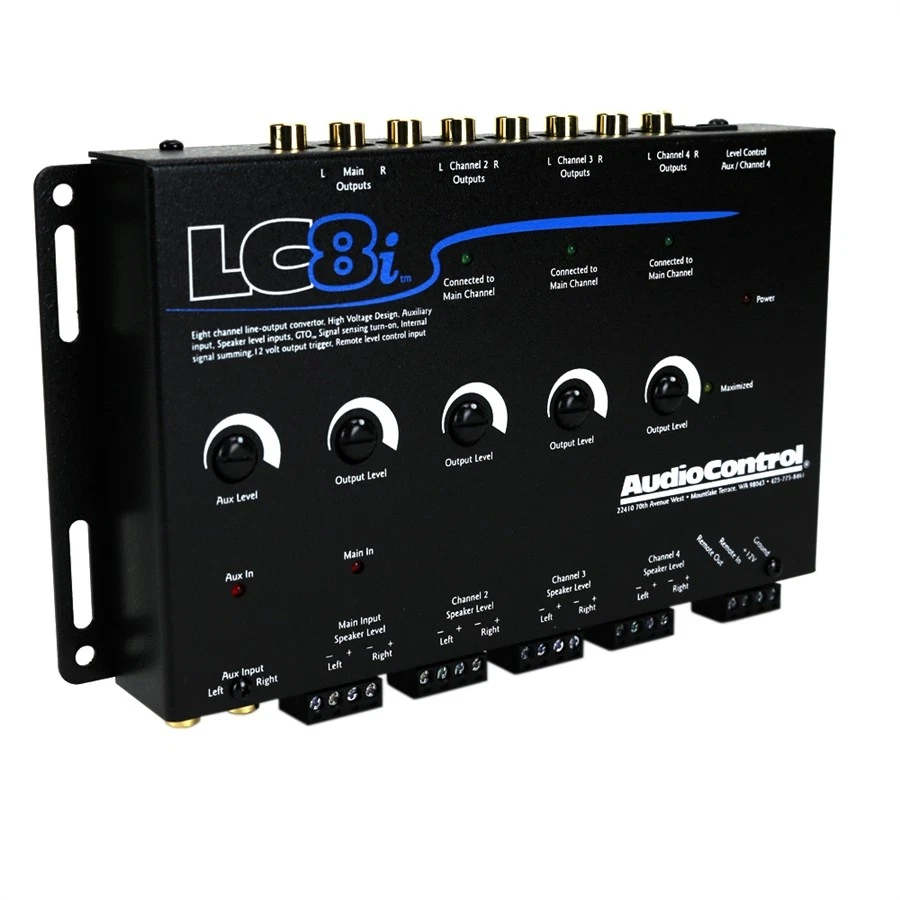 LC8i AUDIO CONTROL / 8 CH LINE OUT CONVERTER / SIGNAL PROCESSOR W/ACR-3  - Image 1 of 1