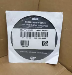 Dell Drivers &Utilities Already Installed on your computer P/N U974N Rev. A01 - Picture 1 of 3