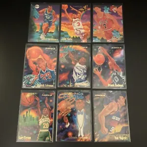 1994-95 Fleer Basketball PRO VISIONS Complete Insert Set #1-9 - Picture 1 of 2