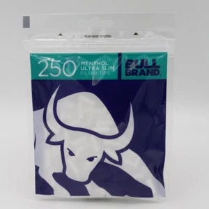 Bull Brand Menthol Ultra Slim Filter Tips 5,3 mm Kostenlose Lieferung - Bild 1 von 3