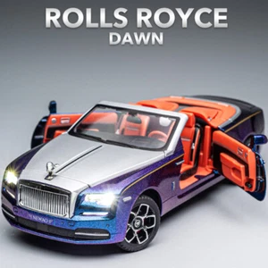 1:24 Scale Rolls-Royce Dawn Diecast Model Car Toy Sound&Light Collectible Gifts - Picture 1 of 18