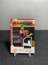 2020-21 Panini National Treasures Wendell Carter Jr Century Materials Gold #/14