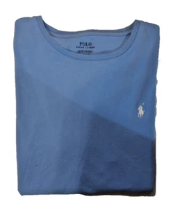 Polo Ralph Lauren Men's Vintage Blue Single Stitch Short Sleeve T-Shirt Size L - Picture 1 of 4