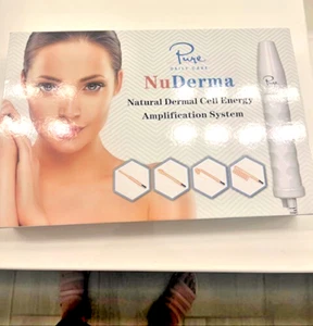 Pure Nuderma Clinical Neon/Argon High Frequency Skin Therapy Wand- 4 Applicators - Picture 1 of 7