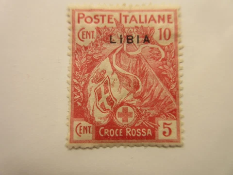 LIBYA Scott B1 MINT HINGED Lot4 Cat $3.50 Cover