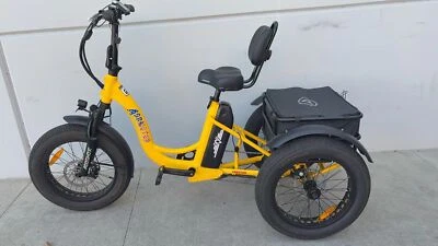 Triciclo Eléctrico ADDMOTOR M330II 750W 20Ah Motor Trasero Neumático Graso para Seniors Bicicleta Foto 1 de 4